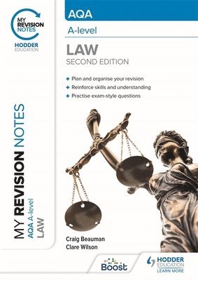 My Revision Notes: AQA A Level Law Second Edition 1