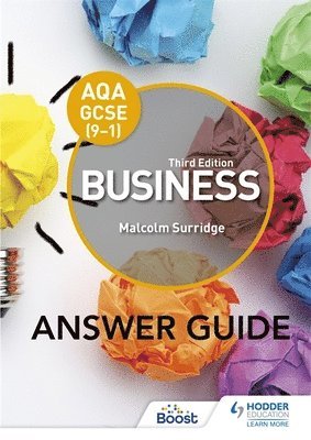 bokomslag AQA GCSE (9-1) Business Third Edition Answer Guide