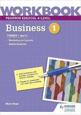 Pearson Edexcel A-Level Business Workbook 1 1