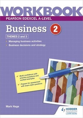 Pearson Edexcel A-Level Business Workbook 2 1