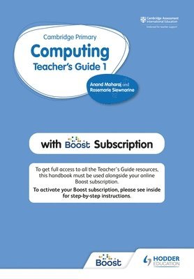 Cambridge Primary Computing Teacher's Guide Stage 1 with Boost Subscription 1