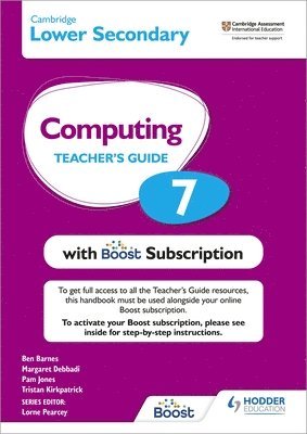 Cambridge Lower Secondary Computing 7 Teacher's Guide with Boost Subscription 1