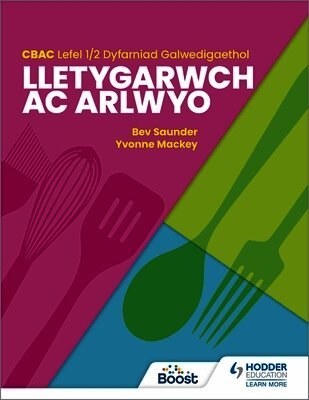 Bev Saunder, Yvonne Mackey - WJEC Level 1/2 Vocational Award in Hospitality and Catering Welsh Language Edition, Häftad
