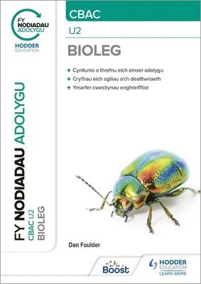 bokomslag Fy Nodiadau Adolygu: CBAC Bioleg U2 (My Revision Notes: WJEC/Eduqas A-Level Year 2 Biology)