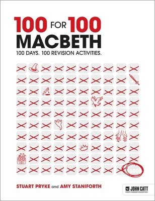 bokomslag 100 for 100  Macbeth: 100 days. 100 revision activities