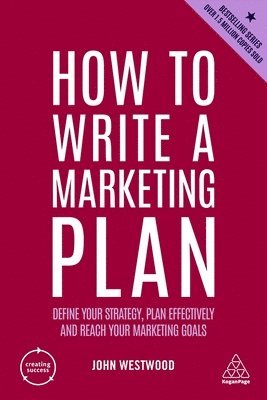 bokomslag How to Write a Marketing Plan