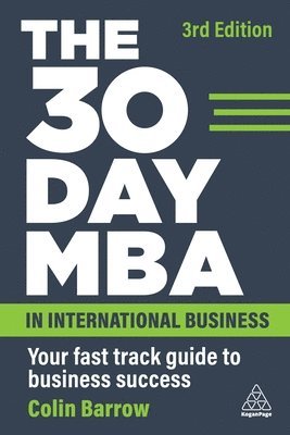 bokomslag The 30 Day MBA in International Business