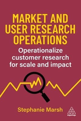 bokomslag Market and User Research Operations