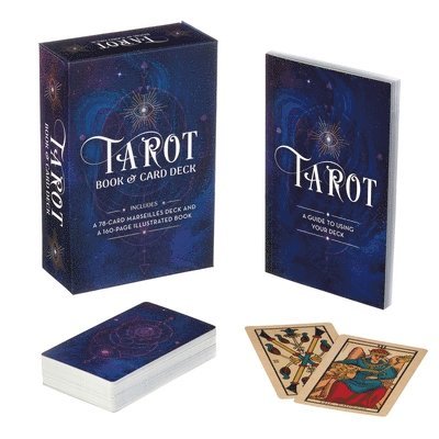 Tarot Book & Card Deck: Includes a 78-Card Marseilles Deck and a 160-Page Illustrated Book 1