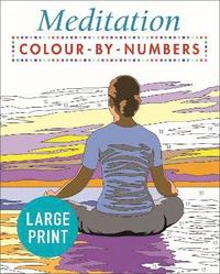bokomslag Large Print Meditation Colour by Numbers