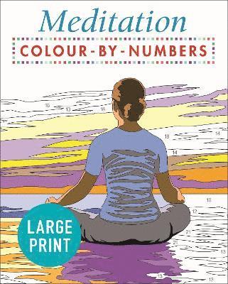 Large Print Meditation Colour by Numbers 1