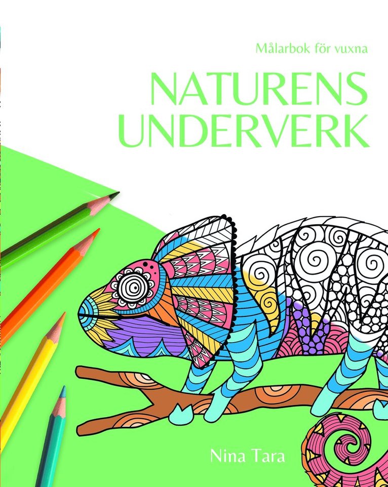 Naturens underverk : målarbok för vuxna, Häftad
