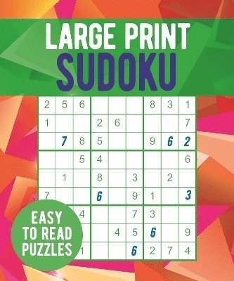 bokomslag Large Print Sudoku