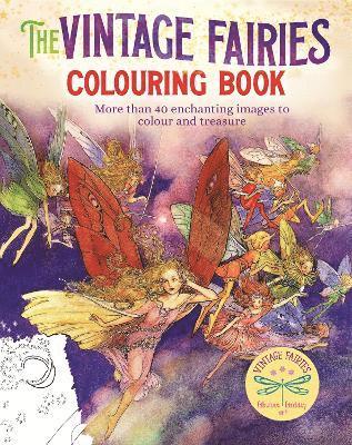 bokomslag The Vintage Fairies Colouring Book