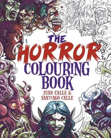bokomslag Horror Colouring Book