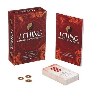 bokomslag I Ching Complete Divination Kit: A 3-Coin Set, 64 Hexagram Cards and Instruction Guide