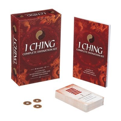 I Ching Complete Divination Kit: A 3-Coin Set, 64 Hexagram Cards and Instruction Guide 1