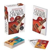 bokomslag Essential Guitar Chords Book & Card Deck: Includes 64 Easy-To-Use Chord Flash Cards, Plus 128-Page Instructional Play Book
