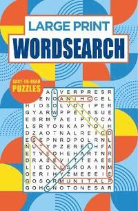 bokomslag Large Print Wordsearch