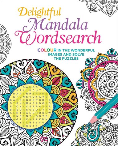 Eric Saunders - Delightful Mandala Wordsearch, Häftad