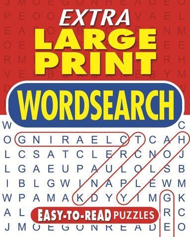 Eric Saunders - Extra Large Print Wordsearch, Häftad