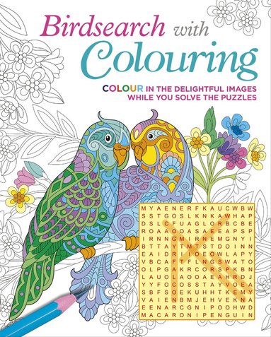 Eric Saunders - Birdsearch with Colouring, Häftad