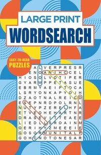bokomslag Large Print Wordsearch: Easy-To-Read Puzzles