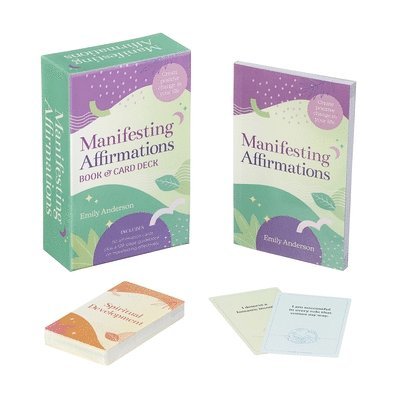 Manifesting Affirmations Book & Card Deck: Create Positive Change in Your Life. Includes 50 Affirmation Cards Plus a 128-Guidebook on Manifesting Effe 1