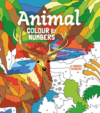 Arcturus Publishing Limited - Animal Colour by Numbers, Häftad
