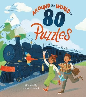 Around the World in 80 Puzzles: Cool Activities, Fun Facts, and More! 1