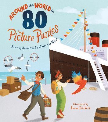Nate Rae - Around the World in 80 Picture Puzzles, Häftad