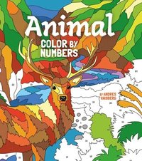 bokomslag Animal Color by Numbers: Includes 45 Artworks to Colour