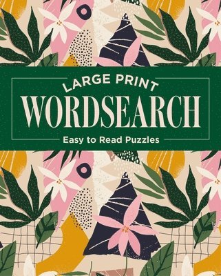 bokomslag Large Print Wordsearch