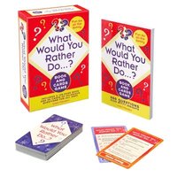 bokomslag What Would You Rather Do..? Book and Cards Game: Includes a 128-Page Book and 50 Cards of Hilarious Questions for All Ages