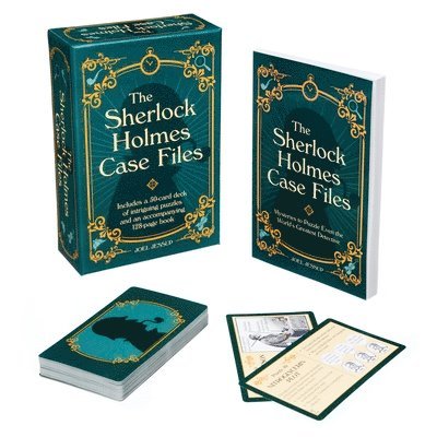 The Sherlock Holmes Case Files: Includes a 50-Card Deck of Absorbing Puzzles and an Accompanying 128-Page Book 1