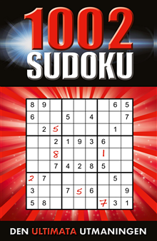 Sudoku - 1002 Sudoku, Häftad