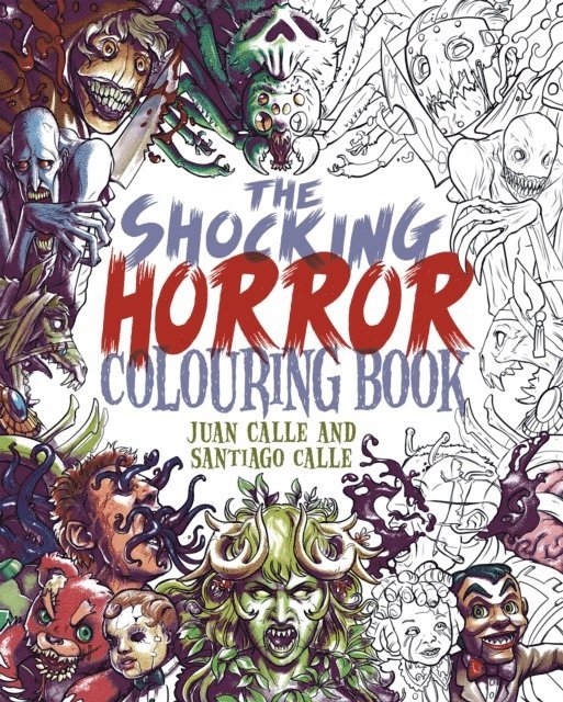 The Shocking Horror Colouring Book 1
