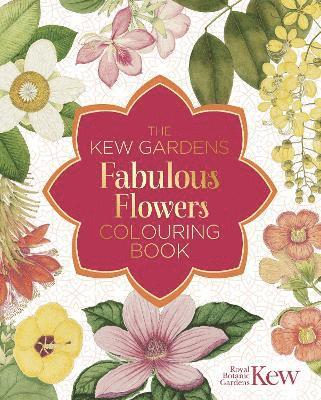 Kew Gardens Fabulous Flowers Colouring Book