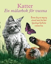 bokomslag Katter - En målarbok för vuxna