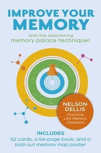 bokomslag Improve Your Memory: With the Astonishing Memory Palace Technique: Includes 52 Cards, 64-Page Book, and a Fold-Out Memory Map Poster