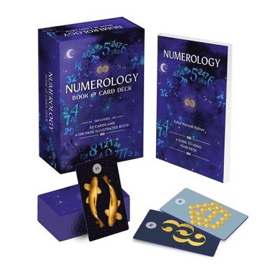 bokomslag Numerology Book & Card Deck: Includes 52 Cards and a 128-Page Illustrated Book