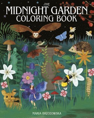 Maria Brzozowska - The Midnight Garden Coloring Book: Over 45 Enchanting Images, Häftad