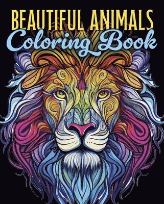 bokomslag Beautiful Animals Coloring Book