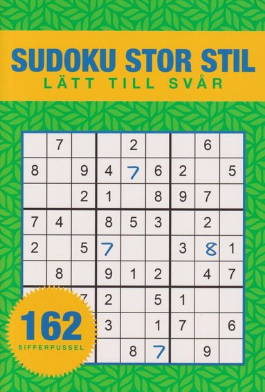 bokomslag Sudoku : Stor stil