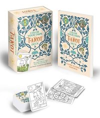 bokomslag Color Your Own Tarot Book & Card Deck: Includes 78 Cards to Color in and a 64-Page Book