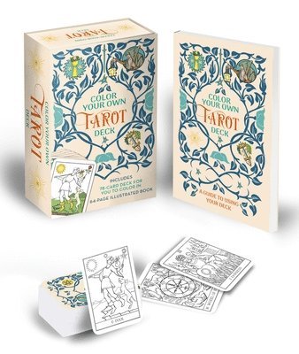 Color Your Own Tarot Book & Card Deck: Includes 78 Cards to Color in and a 64-Page Book 1