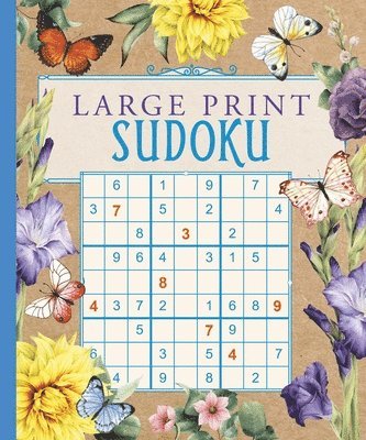 bokomslag Large Print Sudoku