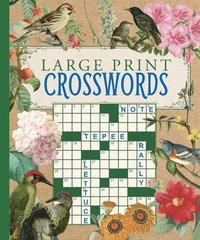 bokomslag Large Print Crosswords