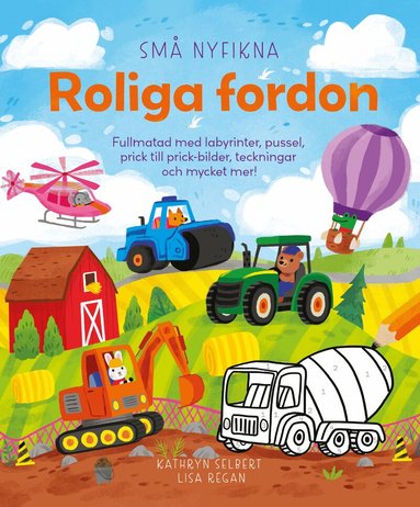 Lisa Regan - Roliga fordon, Inbunden