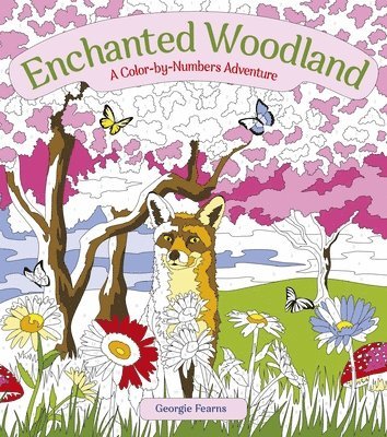 bokomslag Enchanted Woodland: A Color-By-Numbers Adventure